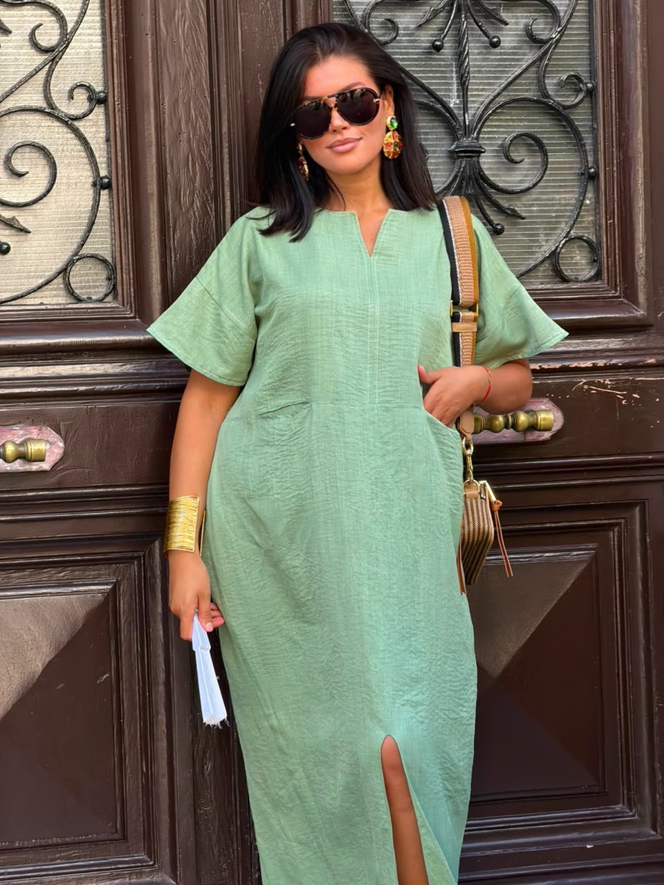 Djeba Rita -robe longue -hiya couture